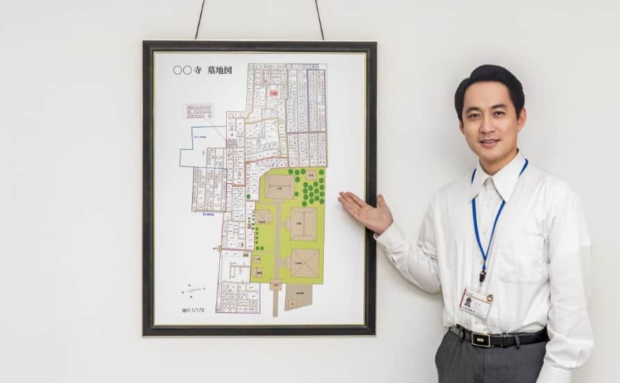 墓地図制作